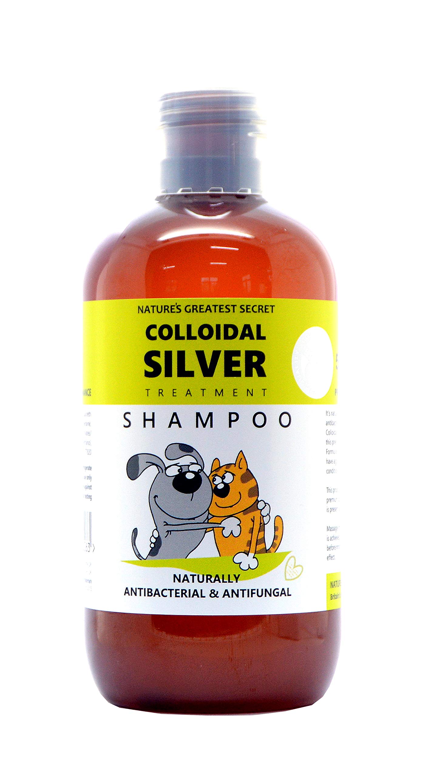 Nature's Greatest Secret Colloidal Silver Antibacterial Pets Shampoo