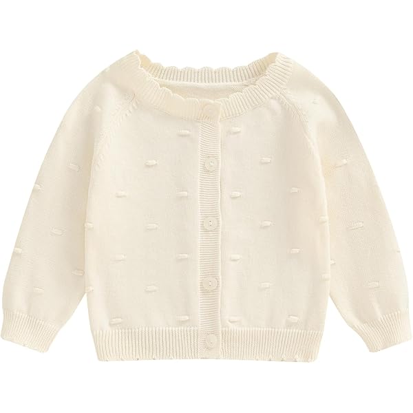 Pull Bébé Achlibe En Laine - Col Rond, Manches Longues, Couleurs Unies Pour L'hiver