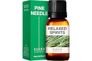 KUKKA ESSENTIAL OILS Kukka Pine Essential Oils for Diffuser - 100% Natural Fall Pine Oil Essential Oil - Pine Essential Oil for Candle Making Pine Needle Essential Oil (10ml)