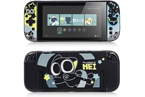 GeekShare Protective Case Compatible with Switch 2, Hard PC Slim Dockable Shell Cover Designed for Switch 2025 Game Console and Joy Con Controllers - The HEI Series