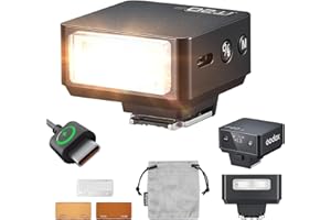 Godox iT20-F iT20 F Camera Flash Speedlite 6 Power Levels 700 Flashes At Full Power TTL 1.5s Recycle Times with Magnetic Colour Chip Single Contact Hot Shoe for Fuji Camera DSLR(Black)