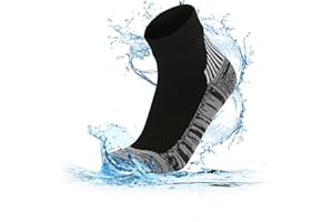 RANDY SUN Chaussettes imperméables pour femmes hommes etanche respirant résistant au froid,sports de plein air nautiques vélo randonnée trail aviron moto chasse pêche ski,1 paire