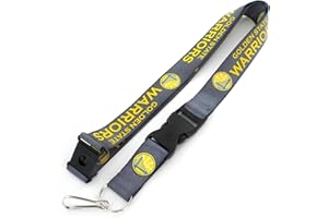 aminco NBA Golden State Warriors Team Schlüsselband, Anthrazit, Einheitsgröße