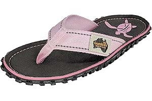 Gumbies Originals Kids - Flip Flops aus recycelten Materialien - profilierte Sohle aus wiederverwerteten Autoreifen, weiches Fußbett aus Canvas-Baumwolle, bequemer Baumwoll-Zehensteg