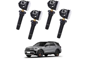LICHENGTAI 4x Capteur de Pression des Pneus Compatible avec Ford B-Max C-Max Ecosport Fiesta Focus Mondeo Kuga Système de capteur de Surveillance de Pression des pneus TPMS de Voiture