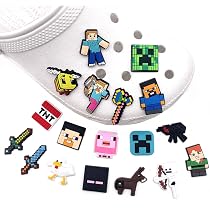 26 Breloques Charms Cartoon Pour Sabots - PVC, Motifs Funs (Capybara, Banane...)