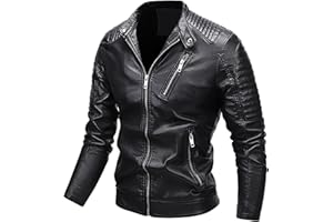 Fulidngzg Chaqueta Moto Hombre 4 Estaciones: Chaqueta Deportes Vintage Cazadora Moto Acolchada Motocross Chaqueta Cuero Prueba Drive Aviador Chaqueta De Moto Clásica Militar Ropa Moto Chaqueta Moto
