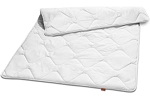 ‎SLEEPLING sleepling Ultra warme Winter Bettdecke, extra Dicke & schwere Winterbettdecke, Made in EU, Ökotex 100, Waschbar 60 Grad, 100% feine Mikrofaser, 135 x 200 cm, weiß