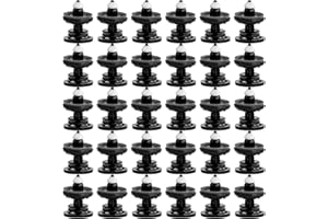 LEBOKJ 30 clips de fixation voiture clip de panneau de porte de voiture 7L6868243 de fixation de voiture en plastique clips de garniture de porte universels pour T5, A1 A4 A5 A6, Golf 5 6 7