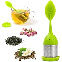 Filtro per tè infusore in silicone riutilizzabile, design cane cartone animato, filtraggio efficiente senza residui, adatto per tazze e teiere, uso quotidiano in