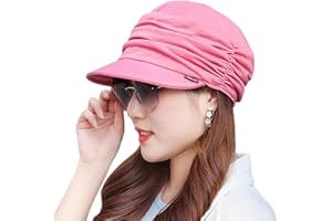 WIOKLWE Hats for Chemo - Bamboo Baseball Cap for Women Cotton Chemo Hats Soft Caps Cancer Headwear Beanie Hat Head Wraps Hair Covering