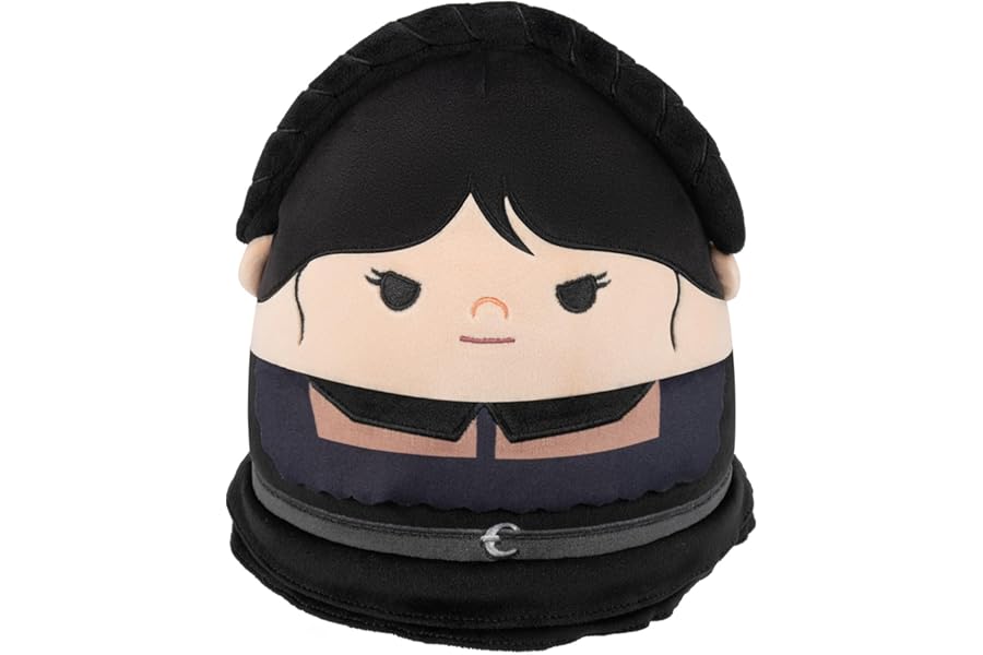 Squishmallows Original 8-Inch Wednesday in Dance Dress - Ultrasoft Official Jazwares Plush