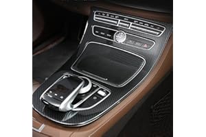 METYOUCAR ABS Carbon Fiber Color Console Gear Panel Frame Cover Trim For E-Class W213 2016-2018