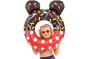 Ctxtqtdt Bouee Piscine Enfant, Anneau De Natation pour Enfants, Bouée Piscine De Ronde pour Les Enfants de 3 à 8 Ans, pour Summer Pool Beach Party Plage Jouets de Enfant- Ø 60 CM