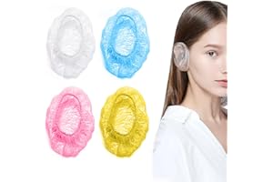 LSYYSL 200 paraorecchie impermeabili da doccia, paraorecchie per allattamento, unisex, adatti per doccia, lavaggio capelli, parrucchieri, hotel spa