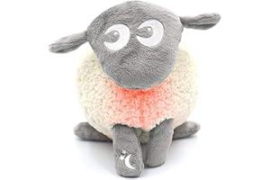 Sweet Dreamers, Rechargeable Ewan Deluxe, Grey | Baby & Infant Sleep Aid Gift | Cry Sensor & Nightlight | 10 Soothing White & Pink Noise Sounds | Continuous or Timer Playback | Machine Washable