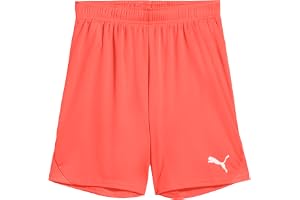 PUMA unisex - barn Stickade shorts Teamgoal Shorts Jr