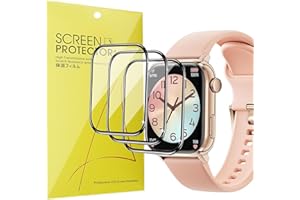 Lamshaw Compatible avec ICE smart 2.0 1.96" Pouce SmartWatch Film de protection, protection écran pour,3D couverture complète protection d'écran, HD ultra transparente. (3 Packs)