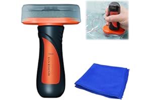 GEAANEN Glass Cleaning Board Glass Coating For Windshield Glass Coating Auto Kfz-öLfilm-Reinigungsbürste Klare Sicht,Verbesserte Sichtbarkeit,Hydrophobe Glasbeschichtung,Geeignet für Alle Automobilgläser