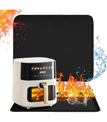 Tapis Résistant à La Chaleur Pour Friteuse à Air, 3 Tapis De