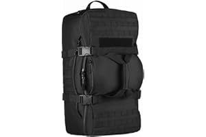 HUNTVP 60L Sac à Dos de Grande Capacité pour Homme Sac de Bagage Sac de Multifonction Tactique Militaire Molle Sac en Nylon pour Voyage Escalade Chasse Camping Randonnée Cyclisme