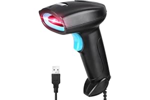 JIAN BOLAND U1 Lecteur de codes-barres CCD filaire USB 1D Prend en charge les scanners de codes-barres pour magasin, supermarché, entrepôt