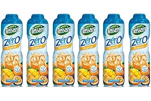 ‎TEISSEIRE Teisseire Tropical Zero - Zuckerfrei für Erfrischungsgetränke, 6x600 ml