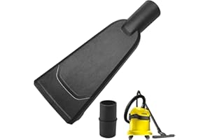 ZMDMAH Lot de buses universelles 35 mm, aspirateur à sec Kärcher - Accessoire de rechange eau/poussière Kärcher WD/KWD - Noir