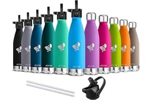 AORIN de Doble Pared con Aislamiento de Botella - 750ml - de Agua de Acero Inoxidable Proceso de Recubrimiento en Polvo, no es fácil de desprenderse, Resistencia al Rayado, fácil de Limpiar