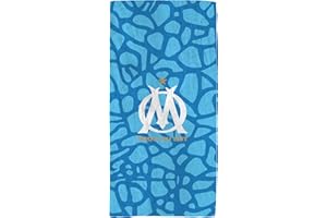 Chaulnes Textiles Om Marseille Drap Plage, 47014, Coton,Bleu, 75x150 cm