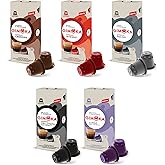 Gimoka - Capsule Compatibili Nespresso, Assortimento di Miscele e Aromi - 100 Capsule
