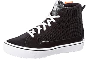 TCX Women's Street 3 Lady Air Motorcycle Boot, Ventilated and Versatile, Suede Leather and Breathable Mesh Upper, Laces Closure