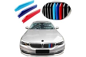 Goodream Grille Insert Trims Compatible with BMW 2017-2020 G30 G31 5 Series Sedan 520i 530i 540i 550i Accessories for w/Standard Kidney Grille (9 Beams)
