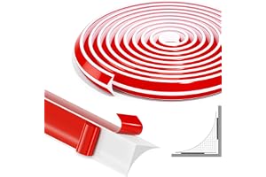 12 m silikon ändlist vit 15 x 25 mm självhäftande, vattentät kök
