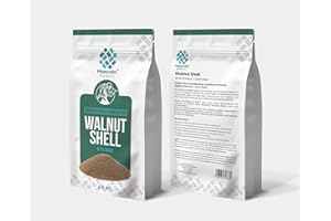 MASCOTA PRODUCTS Sand Blasting Blast Walnut Shell Tumbler Cabinet Grit Media 1-2MM 8/16 Mesh 2.5Kg