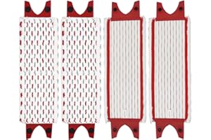 GFRED 2 Pièces Balai Plat Recharges en Microfibre Compatible Avec Vileda Ultramax 1-2 Spray Mop Têtes de Balai Plates en Microfibre Convient à Tous Les Types de Revêtements de Sol