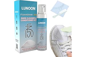 Mashin Fz150 Shoe Cleaner | Foamzone 150 Shoe Cleaner | Foamzone 150 Shoe Cleaner Kit for White Shoes | Remove Stain, Dirt and Grime | FoamZone 150 Shoe Cleaner & Conditioner Kit