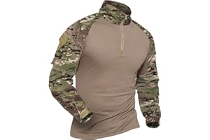 ‎XKTTAC XKTTAC Combat Shirt Tactical mit 2-4 Taschen Herren Militär Ausrüstung Security Outdoor Polizei Hemd Bundeswehr Paintball Airsoft