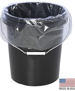 5 Gallon Bucket Liner Bags for Marinating and Brining, Food Grade, BPA Free, Extra Heavy Duty Leak Proof 10/Roll