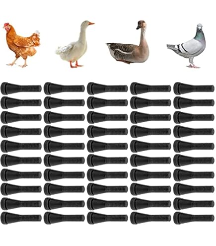 FliGUM 200 Rupffinger Für Geflügel - 9 Cm Gummifinger Für Rupfmaschinen