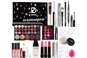 Flygragon Coffret Maquillage Femme ado Beauté Complet 26 Pièces - Palette Maquillage Yeux, Gloss, Correcteur, Mascara - Calendrier de l'avent Idée Cadeau Makeup Débutantes