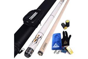 CUESOUL 58 "19oz séries SOOCOO et DS Queue de Billard en érable, Pointe 11.5mm/12.5mm/12.75mm