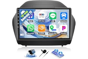 SIXWIN 2G+64G Android Car Stereo for Hyundai IX35 2010-2015 with Carplay Android Auto Mirror Link 9 inch Touchscreen with GPS Navigation WiFi 26UI Bluetooth FM Backup Camera MIC