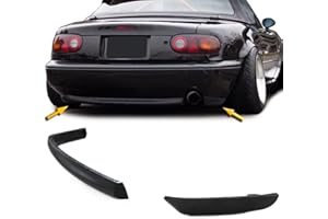 ‎CARPARTS-ONLINE R Style Heck Spoiler Lippe Diffusor unten für Stoßstange für Mazda MX5 NA 89-98