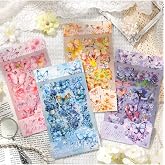 Kolbi Craft 4 Sayfa 60 Adet Şeffaf Pembe Kelebek &Ccedil;i&ccedil;ek Sticker Bullet Journal Scrapbook Laptop Ajanda Planlayıcı