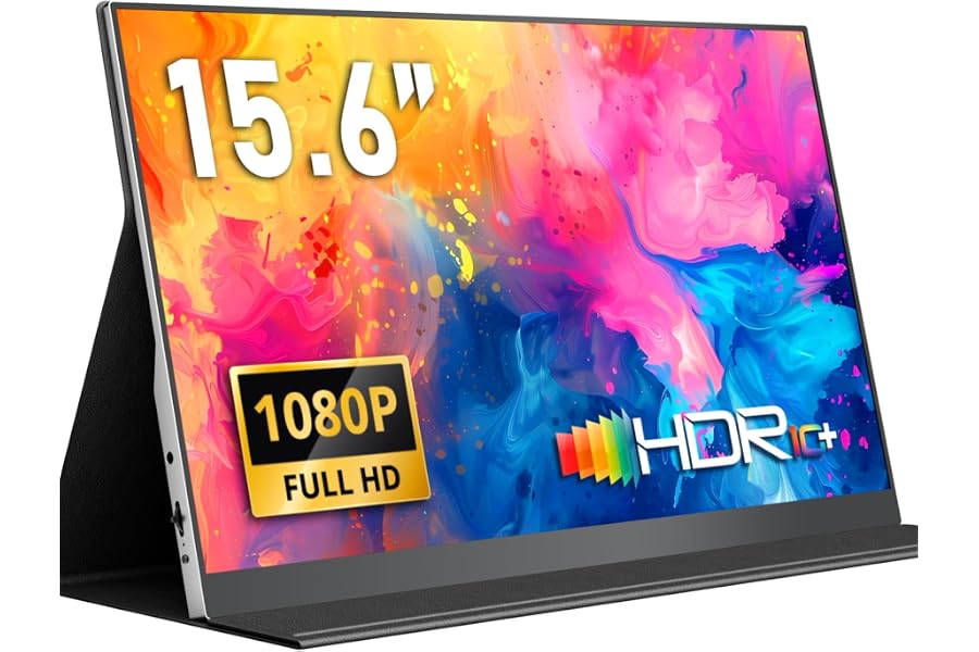 Yodoit Monitor Portátil Pantalla Portatil de 15,6
