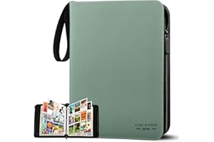 SAKMILU Album na karty kolekcjonerskie A4, 40 stron, pojemność 720 kart, album kolekcjonerski, segregator książka, teczka na karty do gry, karty sportowe, jako prezent dla chłopców i dziewczynek kolekcjonerów