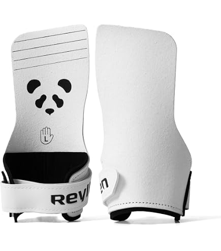 Victory Grips Poignées De Gymnastique Sans Doigts Reyllen BumbleBee X4 - CrossFit, Musculation, Tractions Poignées Gymnastique