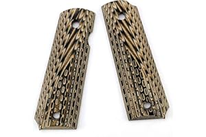 Aibote Dimensione Piena G10 1911 Impugnature per pistola Coltello per pistola Personalizzato FAI DA TE Maniglie EDC Materiale adatto alla maggior parte dei modelli Commander, Standard e Government 1911