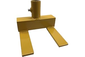 Ewandor Pallet Buster, Deck Wrecker, Pallet Disassembly Tool, Deck Board Remover, Best Wrecking Pry Bar for Breaking Pallets, Industrial Breaker for Removing or Tearing Down Woods, Safety Yellow